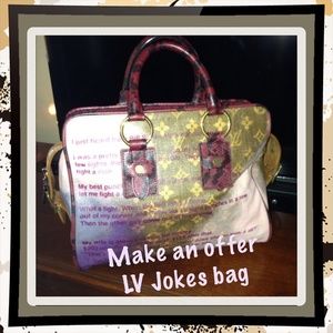 Louis Vuitton LE Richard Prince Graduate Jokes - Limited Edition♥️